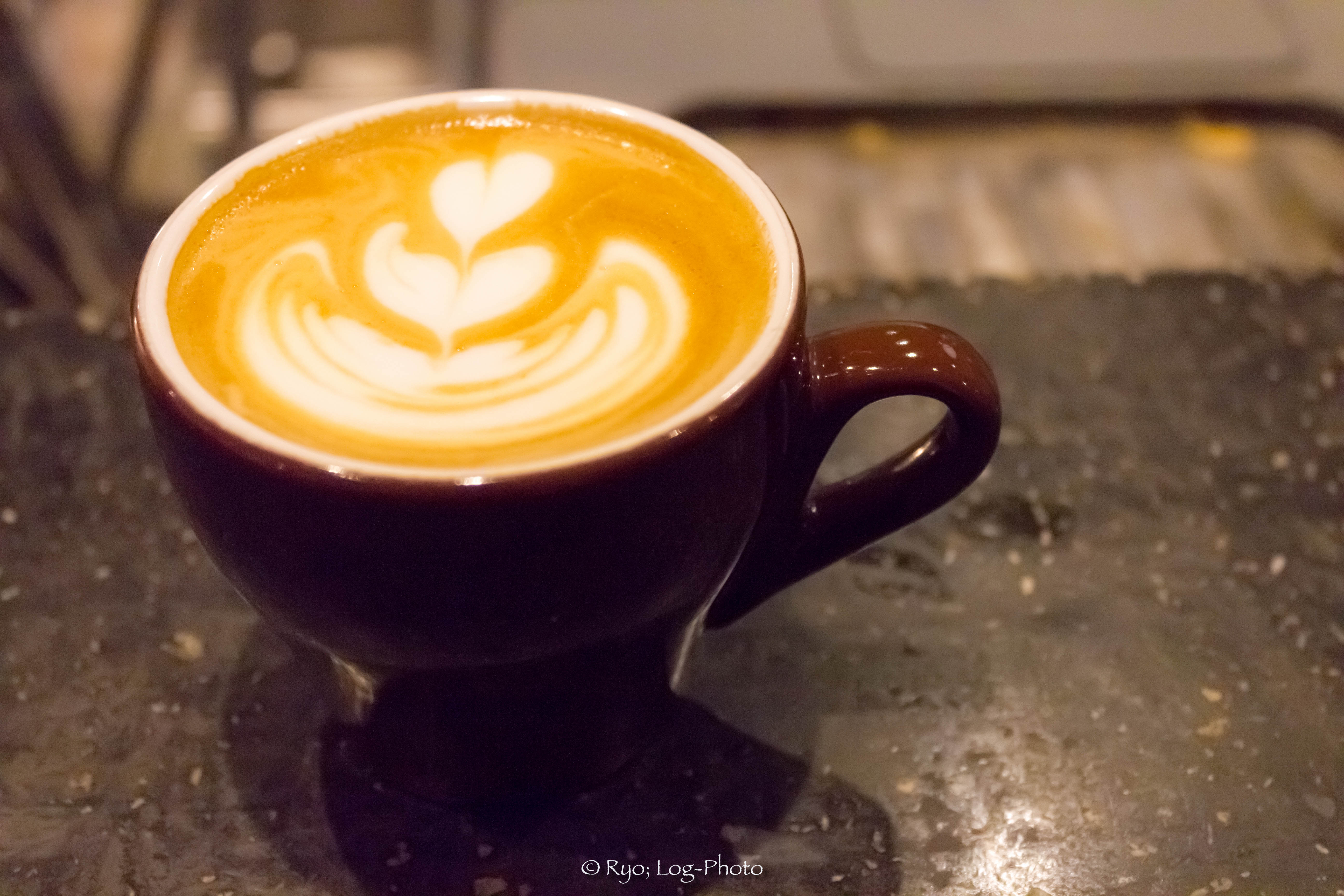 nozycoffee ノージーコーヒー 木更津 カフェラテ　アートが美しいです