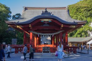 舞殿（まいでん）　鎌倉　鶴岡八幡宮