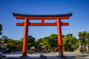 三の鳥居　鶴岡八幡宮