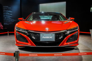 ホンダ 新型nsx 展示 フロント