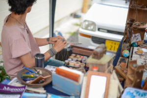 ペルーアクセサリー　千葉　田舎　カフェ　君津