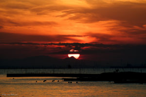 木更津　夕焼け　夕日