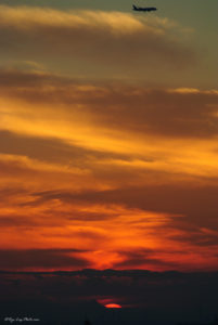 金田　木更津　夕日　夕焼け