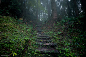 久留里城　山道