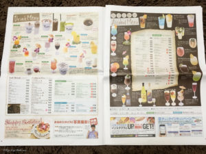 cafe kaila menu カフェカイラ　メニュー4