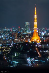 貿易センタービル 夜景　三脚　東京タワー