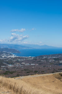 大室山　伊豆　観光　ポートレート