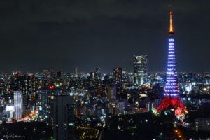 東京タワー　ライトアップ