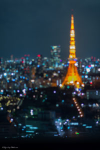 貿易センタービル 夜景　三脚　東京タワー