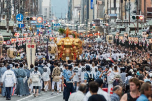 京都 kyoto gion 祇園祭　神幸祭