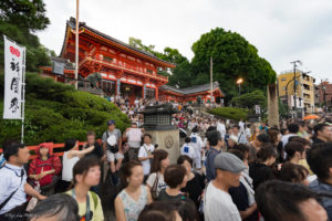 京都 kyoto gion 祇園祭　神幸祭 八坂神社