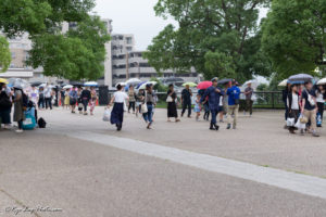 立川　花火大会　混雑　雨　撮影