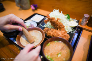 宮前平 とんかつ しお田 海老ひれ御膳