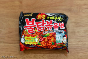 KOREA men 불닭볶음면　プルダックポックンミョン