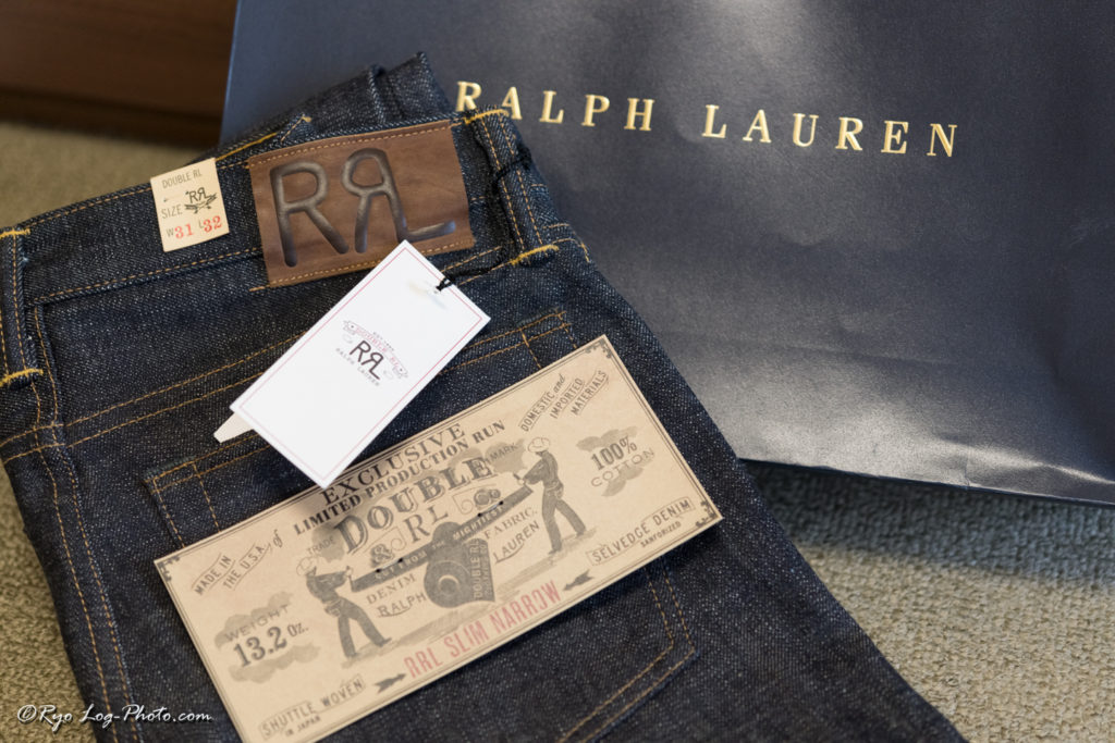 RRL Ralph Laurenのスリムナロー紹介、リジットデニムをイチから育て 