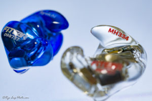 fitear mh334 suyama 須山 カラー 色 青 透明