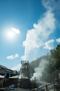 峰温泉大噴湯公園 河津町 観光 伊豆