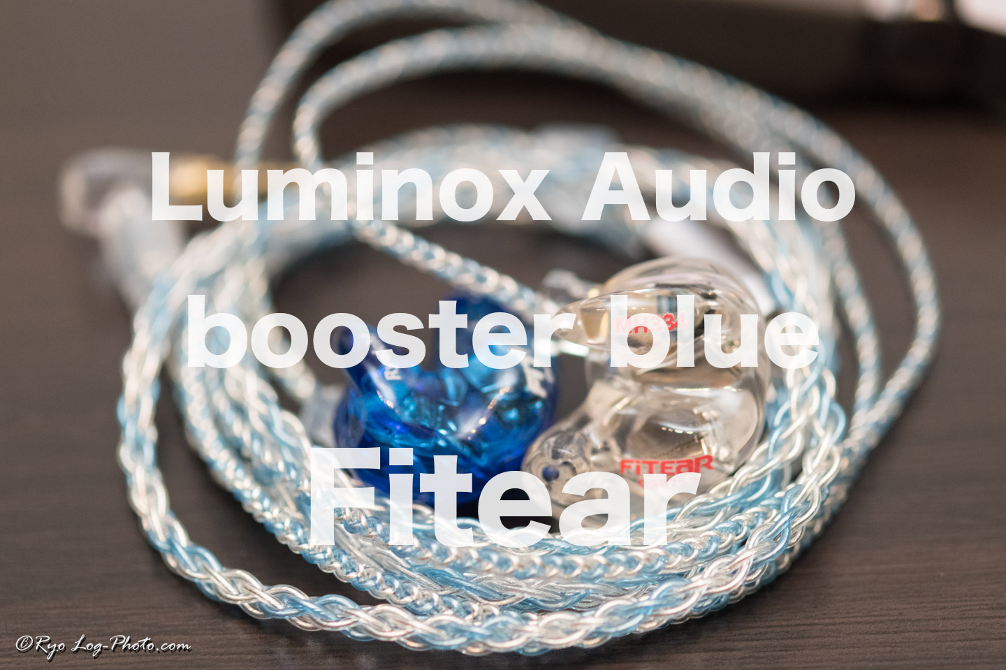 luminox audio booster blue fitear リケーブル
